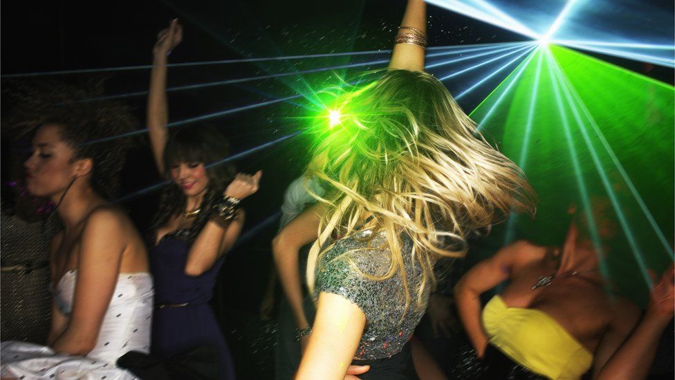 Stock pic of dancers at a nightclub