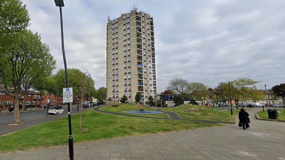 Block of flats on New City Road