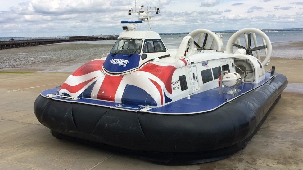 Southsea to Ryde hovercraft taken out of service BBC News