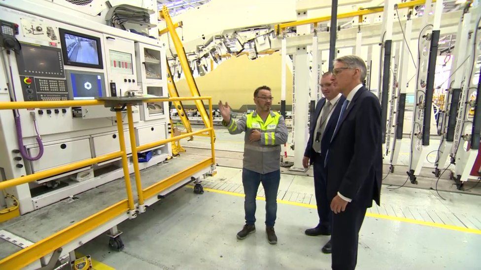 Philip Hammond at Bombardier