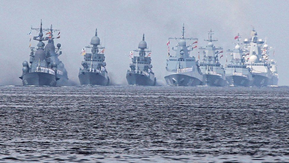 Russia's Navy Day parades in pictures BBC News