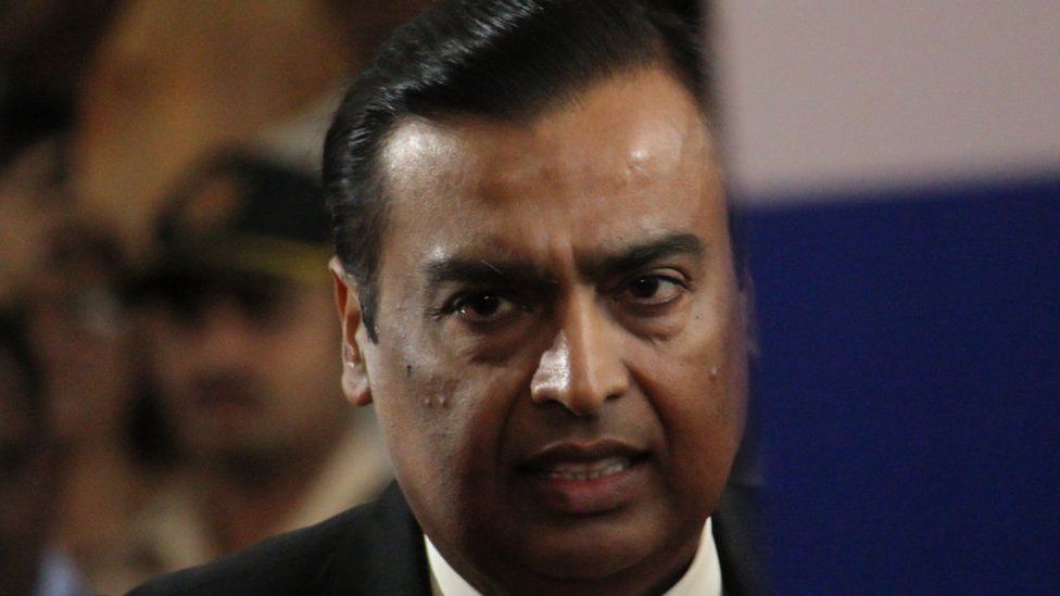 Mukesh Ambani Asias Richest Man Takes On Retail Giant Amazon Bbc News 