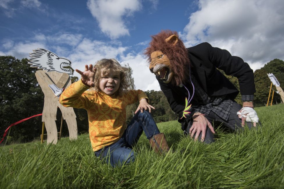 In pictures Galashiels transformation for Creative Coathanger festival