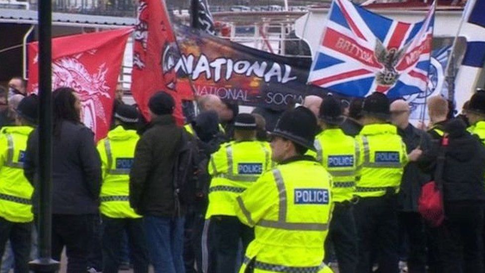 National Action demonstration