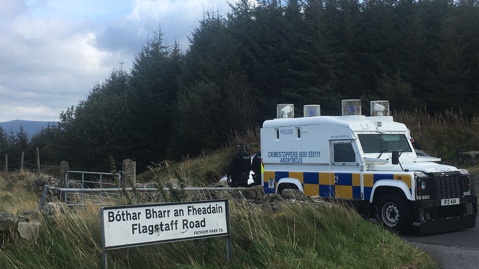 The Police Service of Northern Ireland is leading the investigation into the murder of Saoirse Smyth