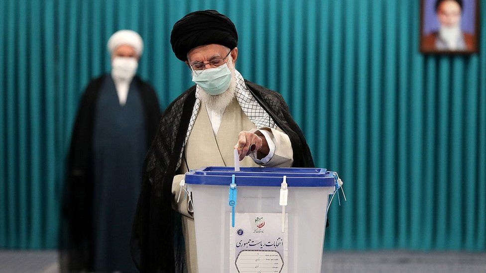 Supreme leader Ayatollah Ali Khamenei
