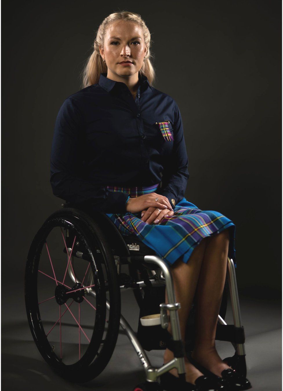 Para-athletics wheelchair racer Sammi Kinghorn