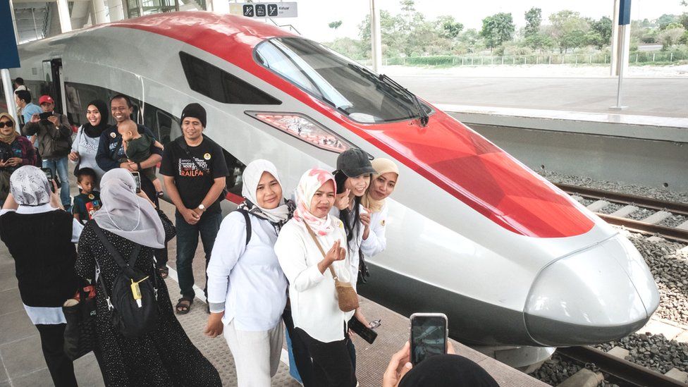 Indonesia's launch of its China-backed high-speed railway will be a first of its kind in South East Asia