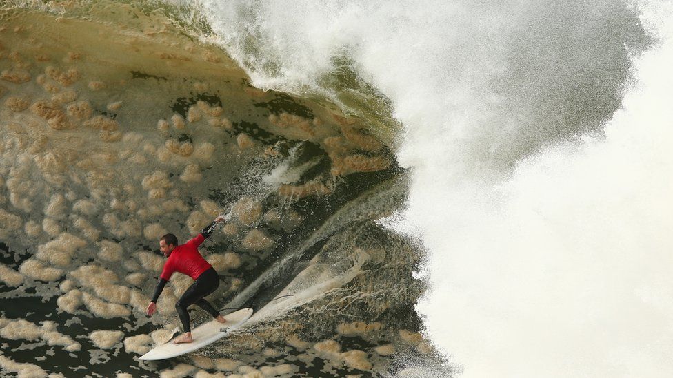 In Pictures Daredevils Make Waves In Sydney Despite Deadly Storms c News