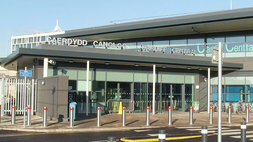 Cardiff Central station