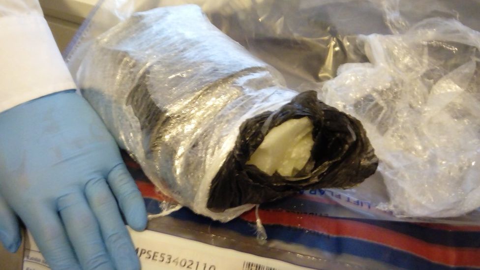 heroin seized by Metropolitan Police