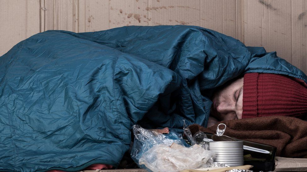 Homelessness In England A National Crisis Say Mps Bbc News 