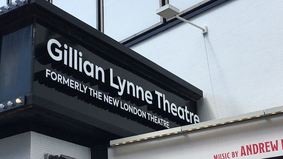 Gillian Lynne Theatre signage