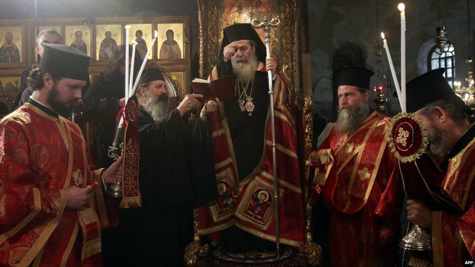 In pictures Orthodox Christmas celebrations BBC News