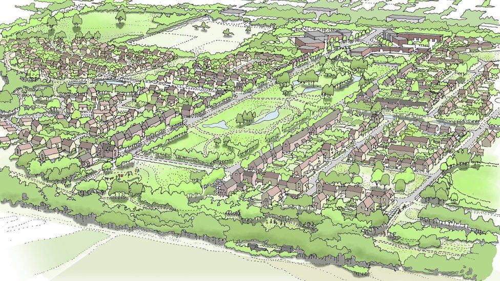 Plans for Rudgate Village