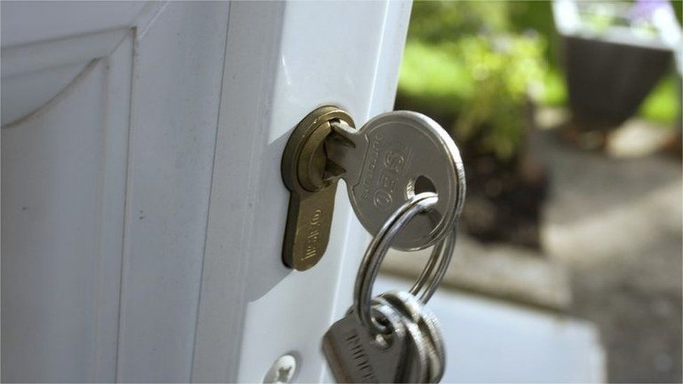 Keys in a lock