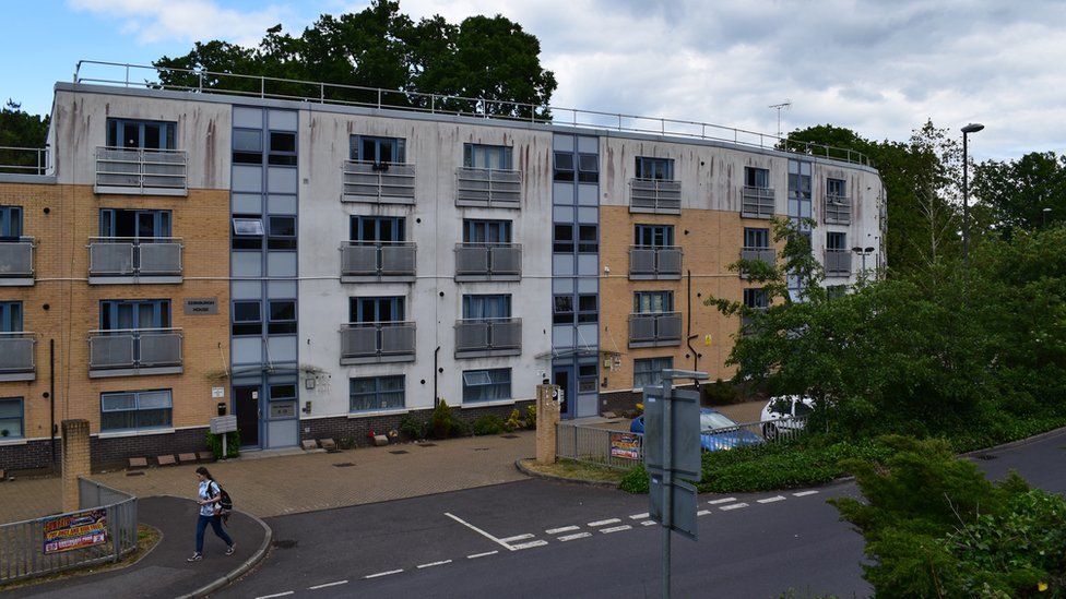 A block of flats in Broadfield, Crawley
