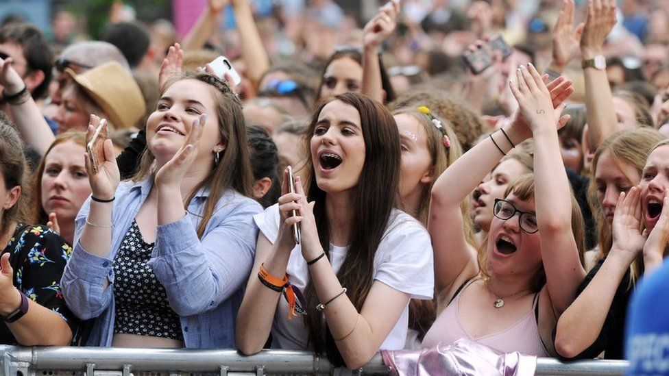 Fans at Biggest Weekend