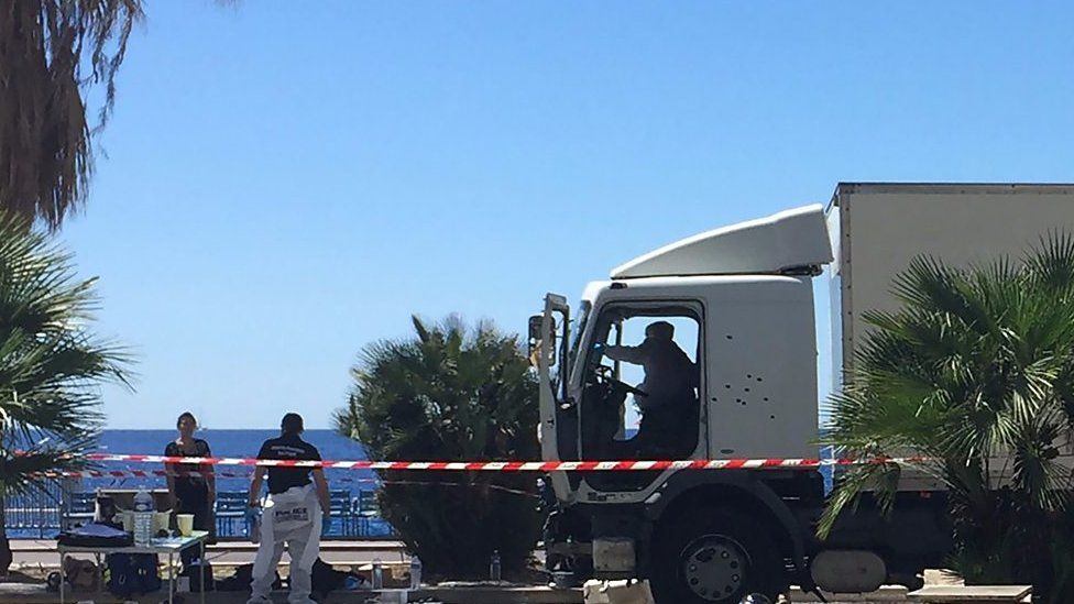 Truck used in Nice attack
