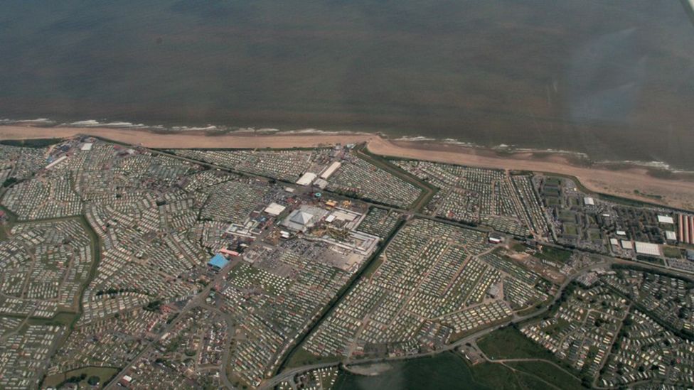 Aerial view of Ingoldmells