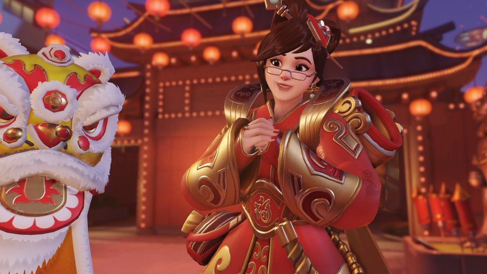 Lunar New Year makeover for online game Overwatch BBC News