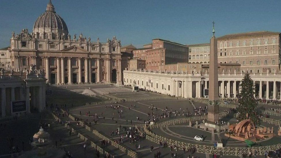 St Peter's Square in the Vatican