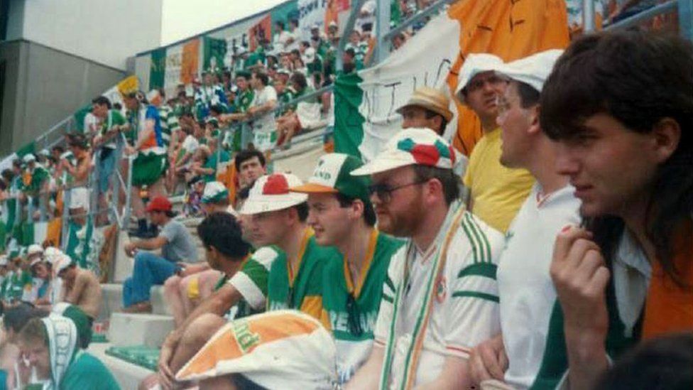 World Cup odyssey The day Republic of Ireland fans caught the