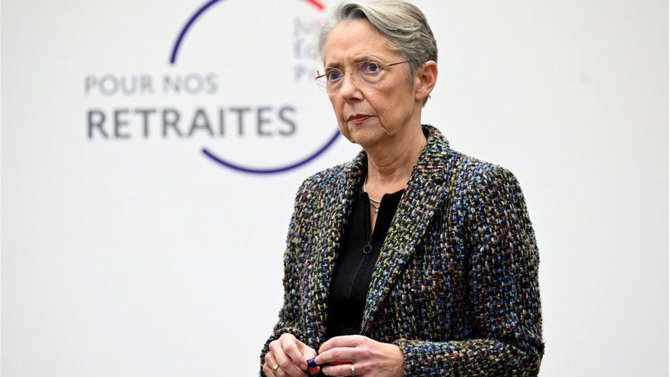 French PM Elisabeth Borne