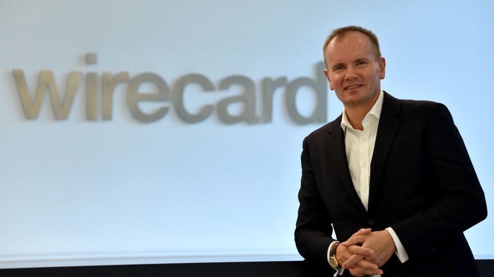 Markus Braun, CEO of the technology and financial services company Wirecard, poses in the company headquarters in Aschheim near Munich, southern Germany, on September 18, 2018