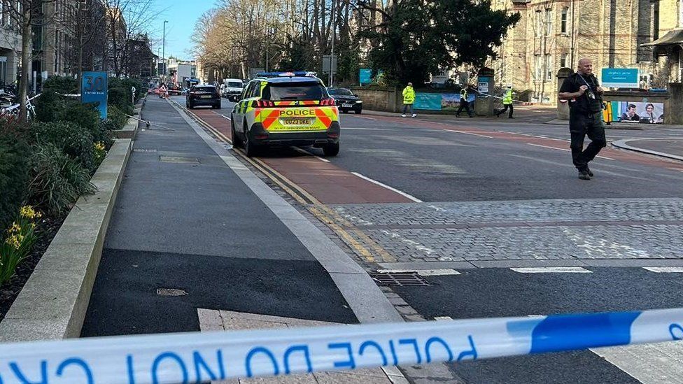 Cambridge road closed by serious collision say police BBC News