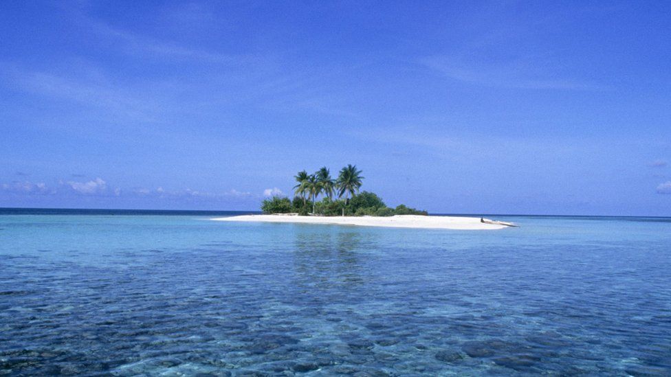 File photo: The island of Dunikolu in the Republic of Maldives in the Indian Ocean. 2010