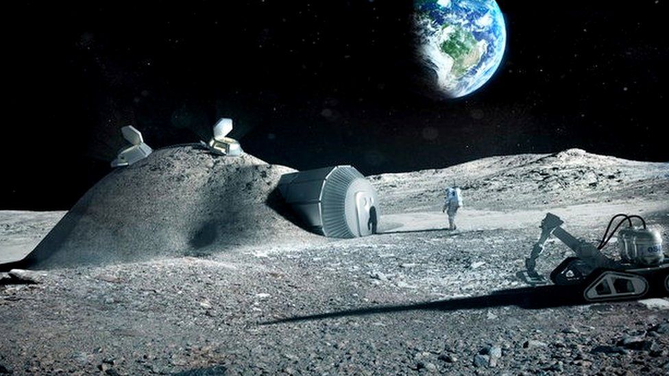 How We Could Soon Be Building Houses On The Moon - BBC Newsround