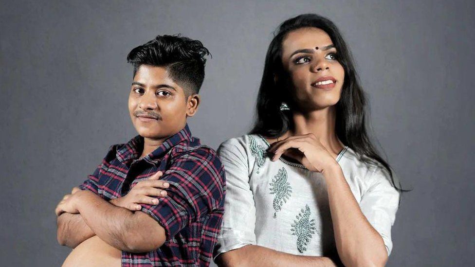 Kerala The Transgender Couple Whose Pregnancy Photos Went Viral Bbc News