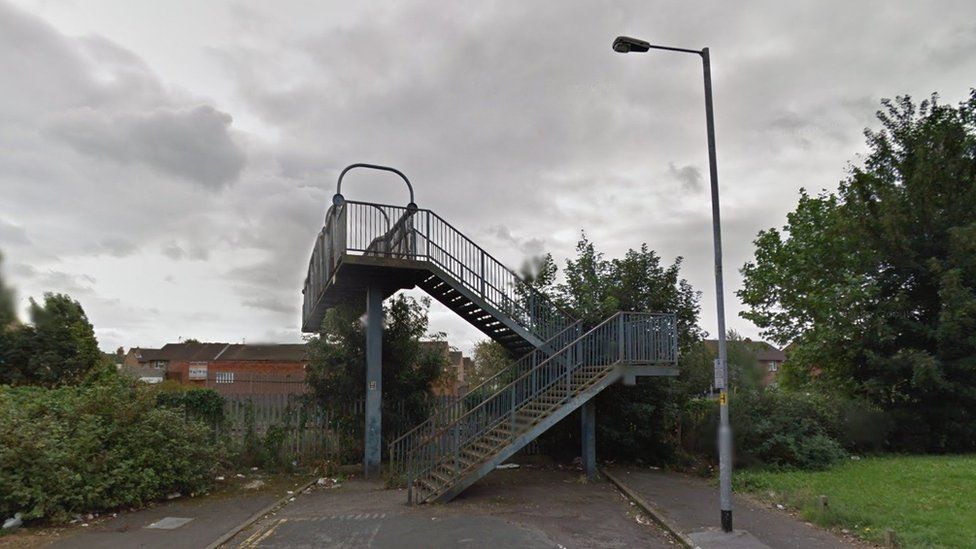 Footbridge in Hull