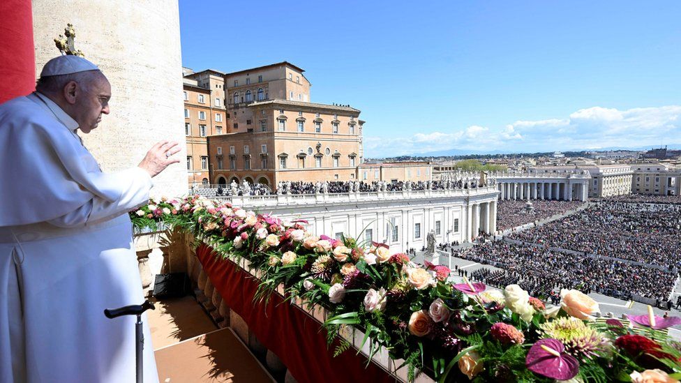 Pope Francis Easter Mass brings relief to public after pontiff's illness