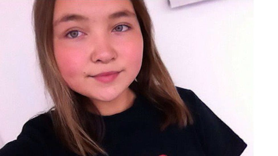 This is a photo of 12-year-old Oskana B.