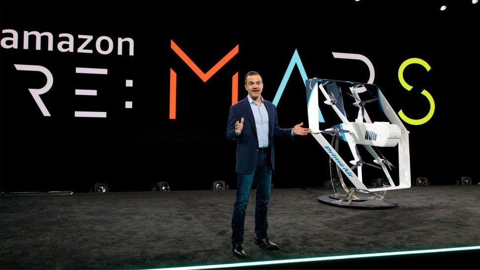 Amazon executive Jeff Wilke said the drone had been engineered to minimise noise