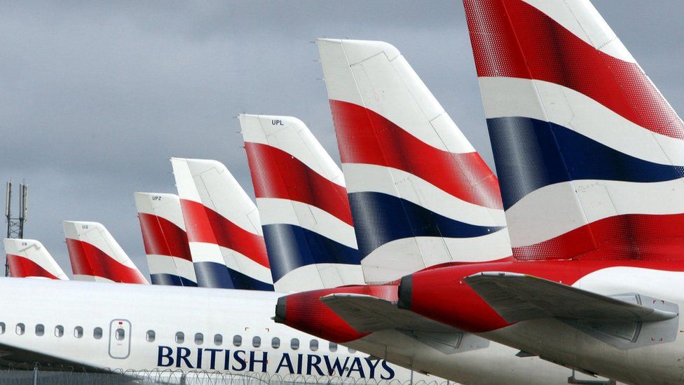 British airways planes
