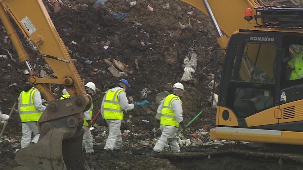Landfill site at Milton in Cambridgeshire