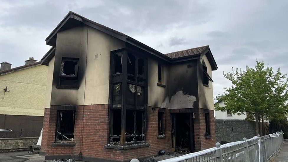 Tallaght Two seriously injured in Dublin arson attack BBC News