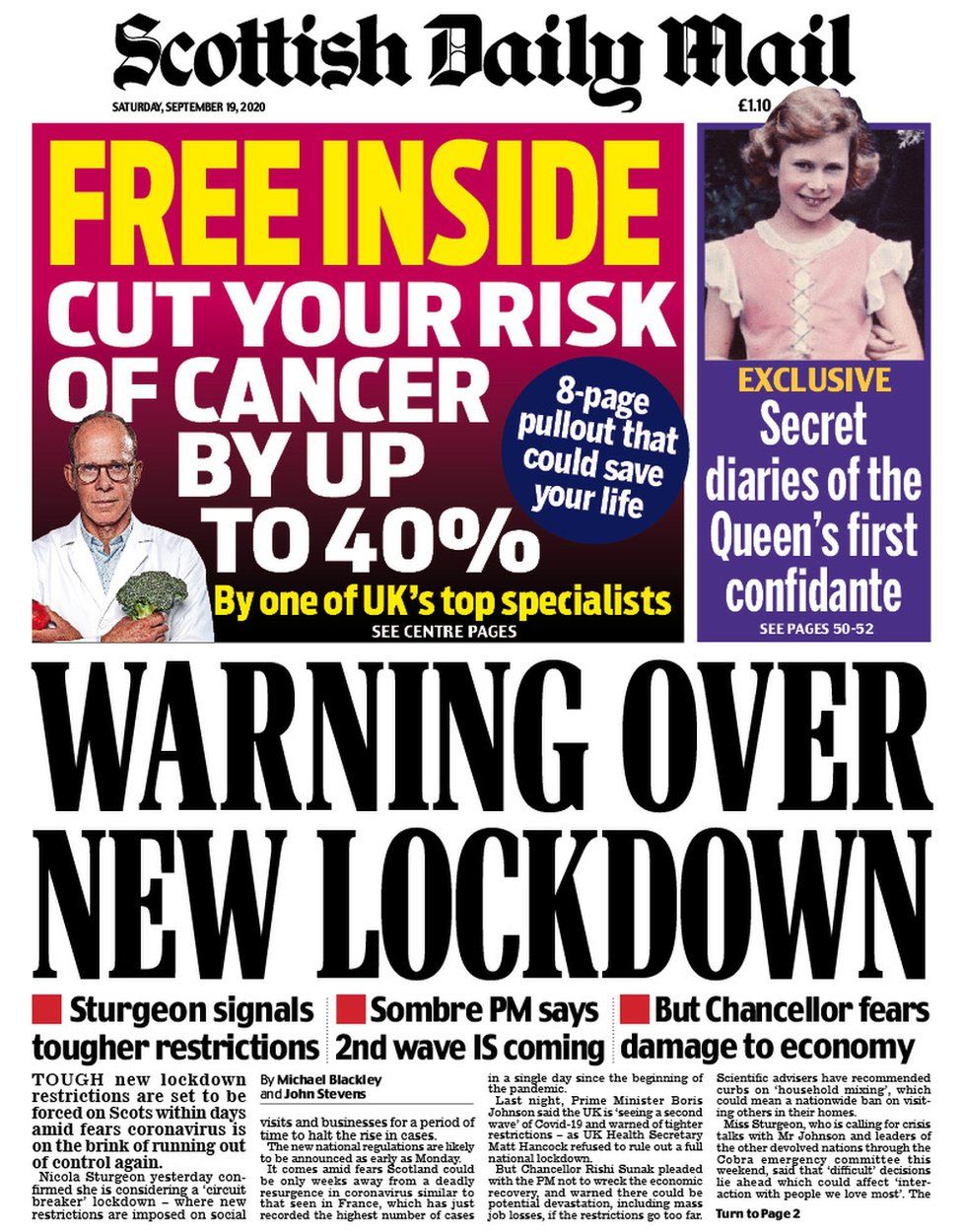 Lockdown Newspaper Headlines Friday S National Newspaper Front Pages Uk News Sky News How