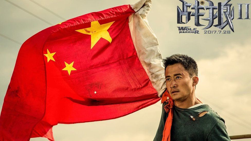Official promotional image for Chinese film Wolf Warriors II
