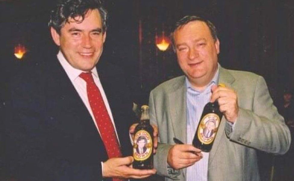 Gordon Brown and Nick Brown