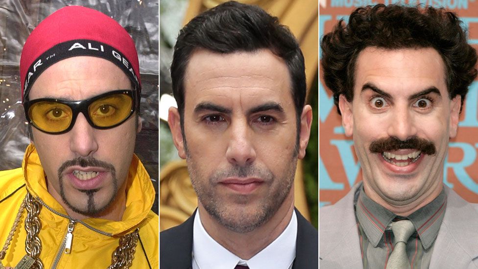 Sacha Baron Cohen between Ali G and Borat