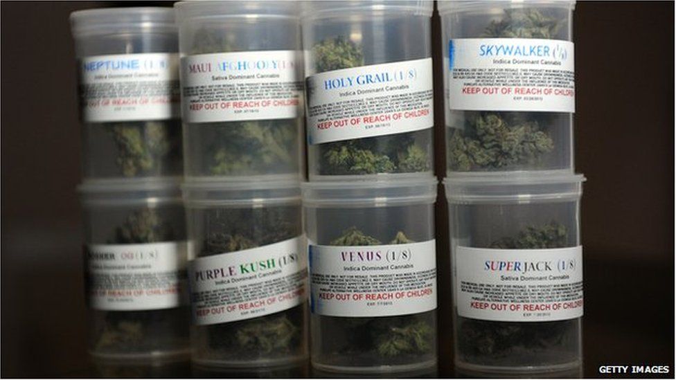 Medicinal cannabis sold in Los Angeles before a 2012 ban