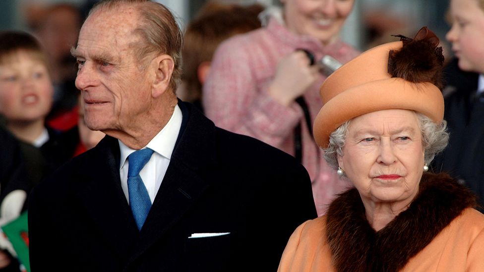 Queen Elizabeth ll and Prince Philip at the royal opening of the Senedd in Cardiff Bay on 1 March, 2006
