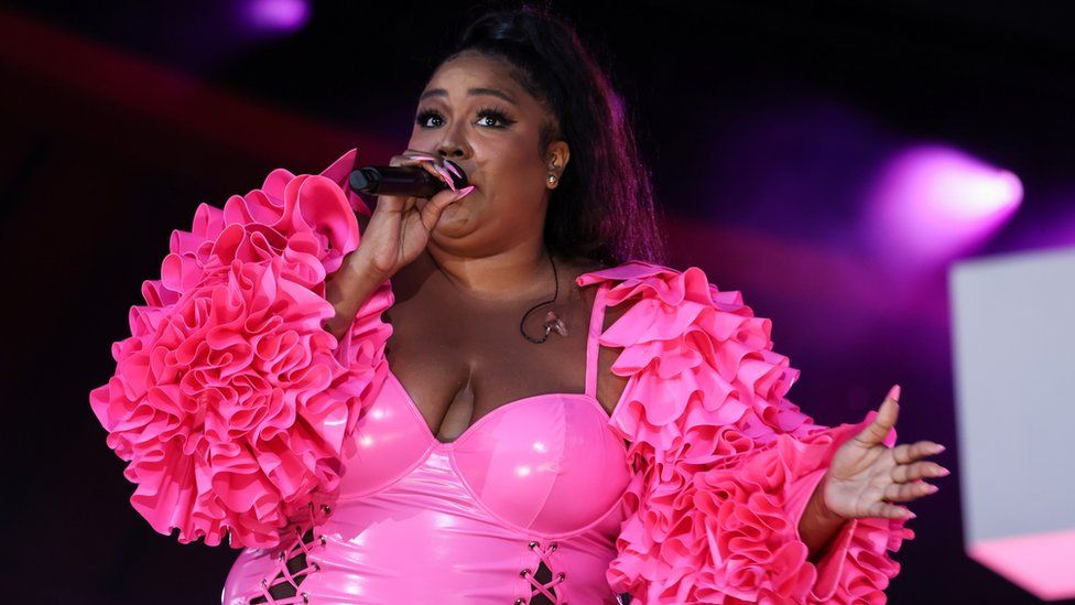 Singer Lizzo performs onstage at the 2021 Global Citizen Live concert at Central Park in New York, U.S., September 25, 2021