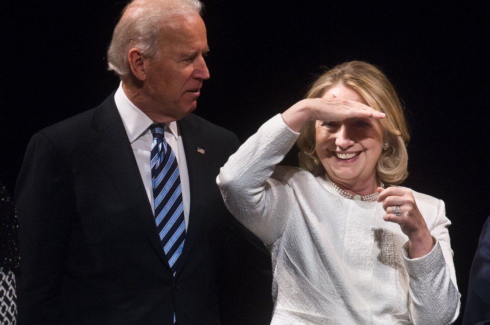 Joe Biden Attacks Hillary Clinton As Naive Over Republican Jibe Bbc