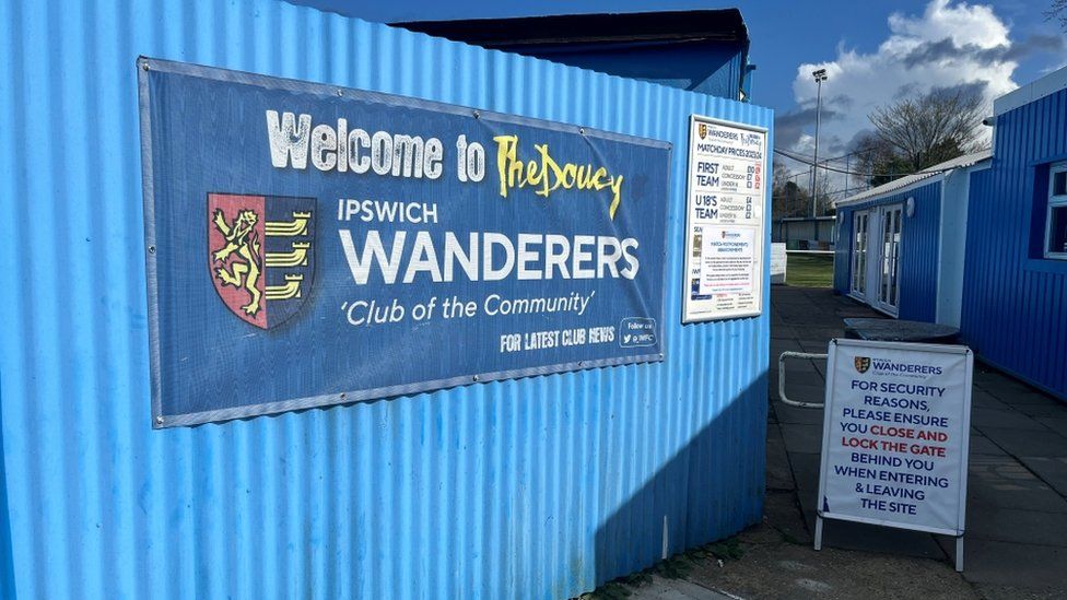 Ipswich Wanderers supporters entrance and turnstiles