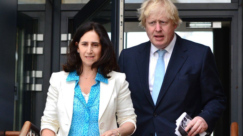 Boris Johnson and ex-wife Marina Wheeler. The Prime Minister and estranged wife have reached an agreement relating to money following their separation two years ago, a family court judge in London has been told.